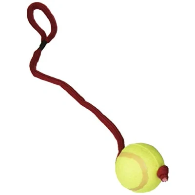 Abbildung von Trixie 3479 Tennisball am Seil, ø 6/50 cm
