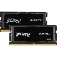 Abbildung von Kingston FURY Impact 32GB (2x16GB) 4800MT/s DDR5 CL38 SODIMM Gaming Speicher für Laptop Kit mit 2 KF548S38IBK2 32