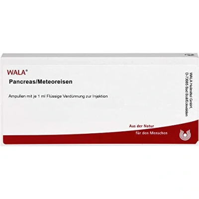 Abbildung von Pancreas/meteoreisen Ampullen 10X1 ml