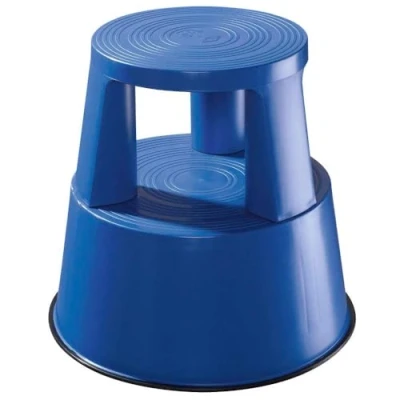 Abbildung von WEDO Step Rollhocker, Kunststoff, blau, 43cm