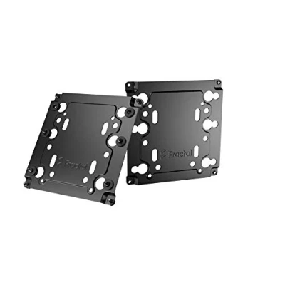 Abbildung von Fractal Design Universal Multihalterung Typ A, Schwarz, Doppelpack