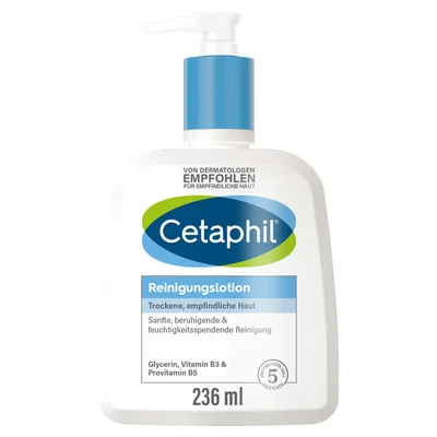 Abbildung von Cetaphil Reinigungslotion Gesichtsreinigung, Größe: 236 ml,