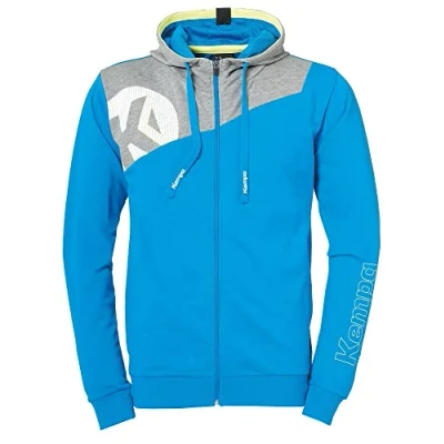 Abbildung von Kempa Herren Core 2.0 Kapuzenjacke, kempablau/Dark grau melan, M