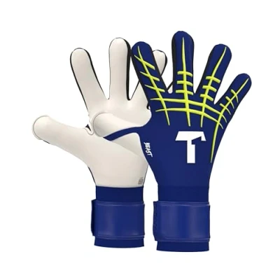 Abbildung von T1TAN Blue Beast 3.0 Torwarthandschuhe Herren Profi Fussballhandschuhe Erwachsene &amp; Jugendliche Die Handschuhe für Fußball und jeden Torwart Größe 6