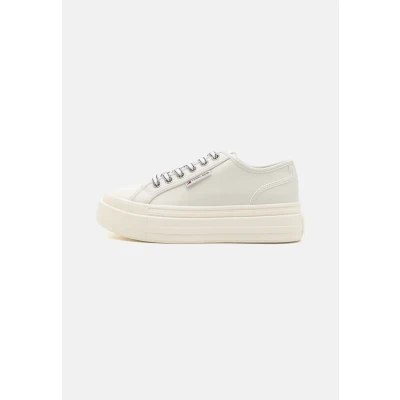 Abbildung von Tommy Jeans Foxing Sneaker low, Damen, Größe: 40, Ecru Schuhe