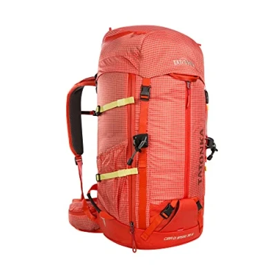 Abbildung von Tatonka Cima di Basso 38L W RECCO Leichter Kletterrucksack für Frauen Mit Helmfach, Notfall Reflektor und 38 Liter Volumen (red orange)