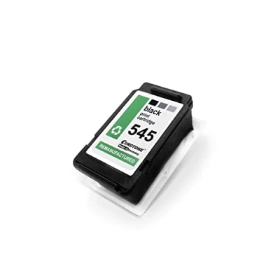 Abbildung von 1x Eurotone Patrone kompatibel für Canon MG3052 IP2850 MG2940 MG2450 MG2440 MG2550 MG2555 MG3053 MG2455 MG2540 MX494 MG3050 MG3051 MG2555S ersetzt PG545XL BK