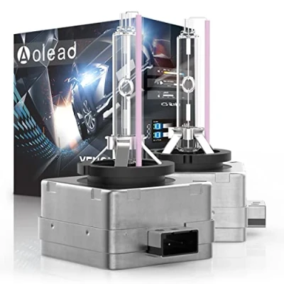 Abbildung von AOLEAD D1S Xenon Brenner Hid Scheinwerferlampe 12V 35W, 10000K (2 Lampen)