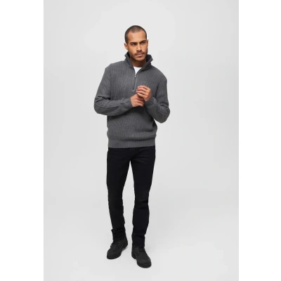 Abbildung von Brandit Troyer Strickpullover, Herren, Größe: 4XL, Anthracite