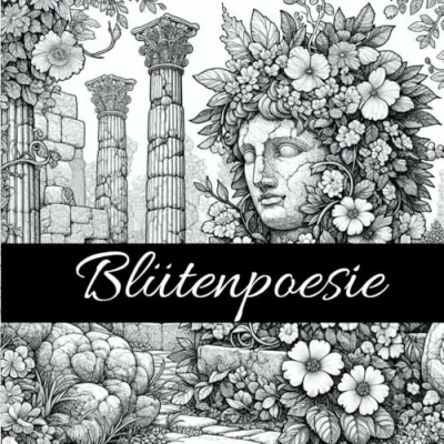 Abbildung von Blütenpoesie: Blumenwelten zum Leben erwecken Das Malbuch für Erwachsene Abschalten