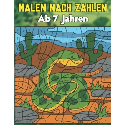 Abbildung von Malen nach Zahlen ab 7 Jahren: Superheld für Kinder im Alter von 4812 Jahren