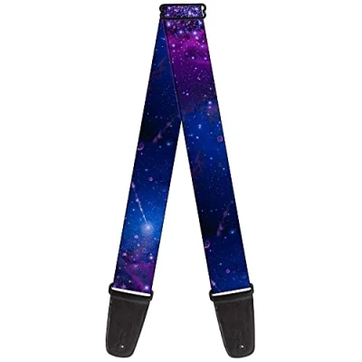 Abbildung von buckle down Gitarrengurt 34 60&quot; Galaxy Blues/Purples