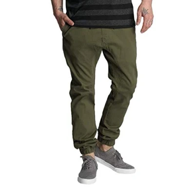 Abbildung von Southpole Herren Joggerhose Basic Stretch Twill Grün X Groß