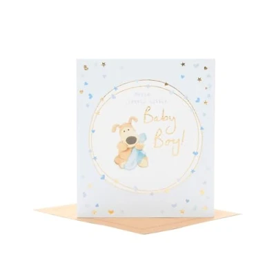 Abbildung von Boofle Glückwunschkarte für Jungen, 137 mm x 159