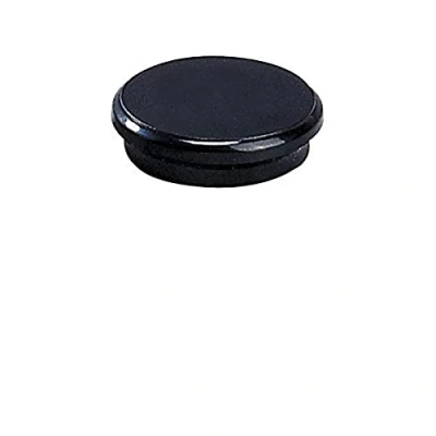 Abbildung von Dahle 24 mm, schwarz, magnetisch, bürotechnik 09.95424, Höhe 7 mm