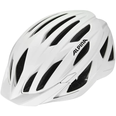 Abbildung von ALPINA DELFT MIPS Sicherer, Leichter &amp; Individuell Anpassbarer Fahrradhelm Mit Fliegennetz Für Erwachsene, white matt, 51 56 cm