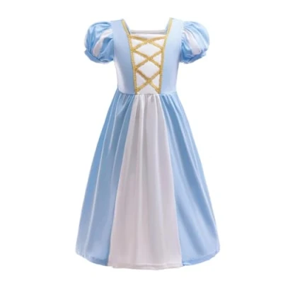 Abbildung von Lito Angels Prinzessin Cinderella Kleid Kostüm Verkleidung für Kinder Mädchen Größe 3 4 Jahre 104