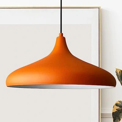 Abbildung von Bamyum Pendelleuchte Durchmesser 35 cm E27 Metall Moderne Lampe, ohne Leuchtmittel