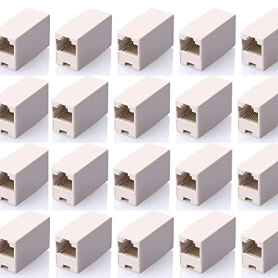 Abbildung von SIENOC 20 Stücks Cat5 Cat5e RJ45 Kupplung 8P8C Netzwerkkabel Verbinder Buchse auf