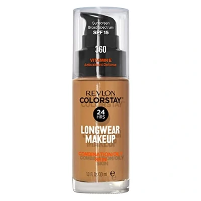 Abbildung von Revlon Foundation COLORSTAY COMBINATION/OILY SKIN Foundation, Größe: 30 ml, Golden caramel