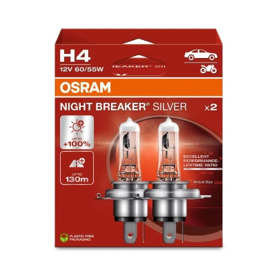 Abbildung von Glühlampe, Fernscheinwerfer OSRAM 64193NBS 2HB