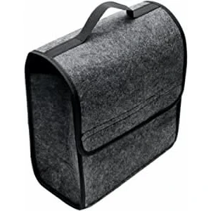 Abbildung von Kofferraumtasche Toolbagaus Filz mit Klett Fixierung Nadelfilz Kofferraum Organizer, Auto Tasche, PKW Aufbewahrungstasche, Toolbag Einkaufstasche 30 * 29 17CM