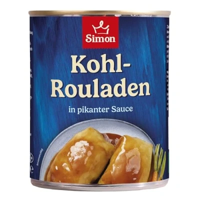 Abbildung von Werner Simon handgewickelte Kohlrouladen 800g 2 leckere, in der lange haltbaren Konservendose