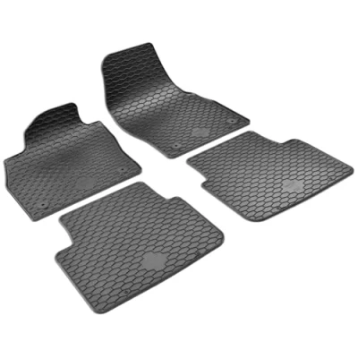 Abbildung von WALSER RubberLine 50848 Fußmattensatz Gummi vorne und hinten 4 schwarz SKODA: Scala Schrägheck, Kamiq