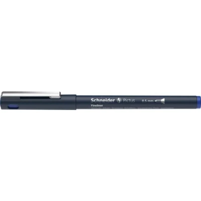 Abbildung von 6 x Schneider Fineliner Pictus 0,5mm blau