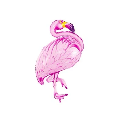 Abbildung von PartyDeco Folienballon Flamingo rosa 70x95cm Geburtstag