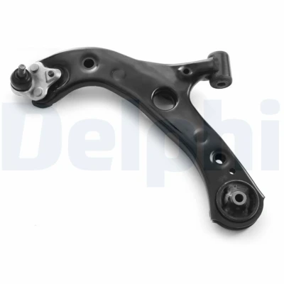 Abbildung von DELPHI TC4734 Querlenker mit Trag /Führungsgelenk Vorderachse links, unten Stahlblech TOYOTA: Prius IV Liftback, Corolla XII Kombi