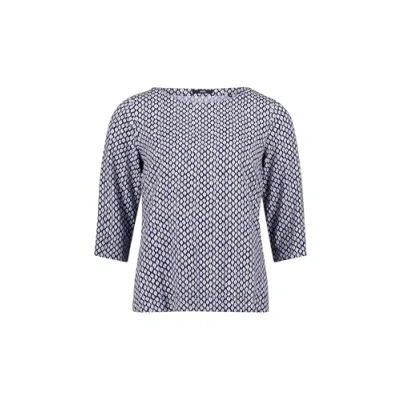 Abbildung von zero Bluse, Damen, Größe: 34, Bluecream