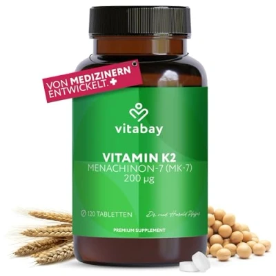 Abbildung von Vitabay Vitamin K2 200 µg 120 St