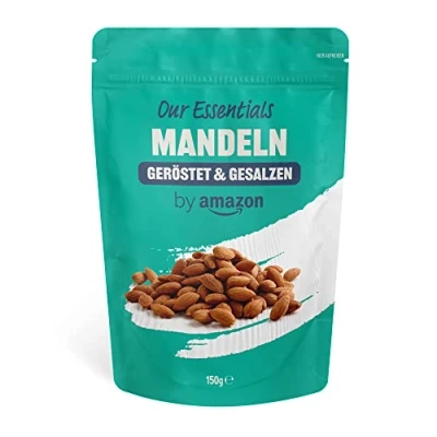 Abbildung von by Amazon Mandeln geröstet &amp; gesalzen, 150g (1er Pack)
