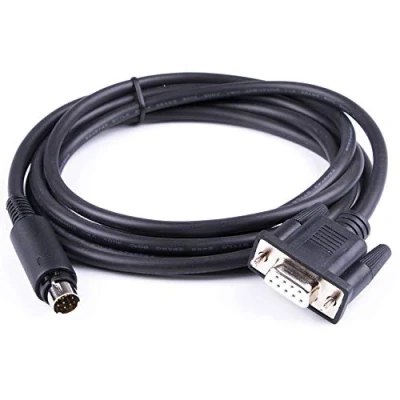Abbildung von PLC Programmierkabel 1761 cbl pm02 Pinout auf Mini 8p DIN Stecker DB9 Buchse, ohne Treiber