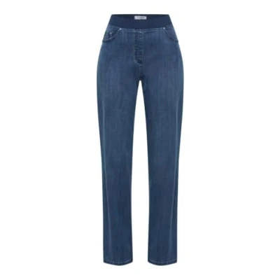 Abbildung von BRAX Style Carina Jeans Straight Leg, Damen, Größe: 40xS, Stoned slightly used
