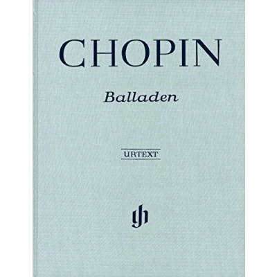 Abbildung von Balladen Leinenausgabe: Instrumentation: Piano solo (G. Henle Urtext Ausgabe)