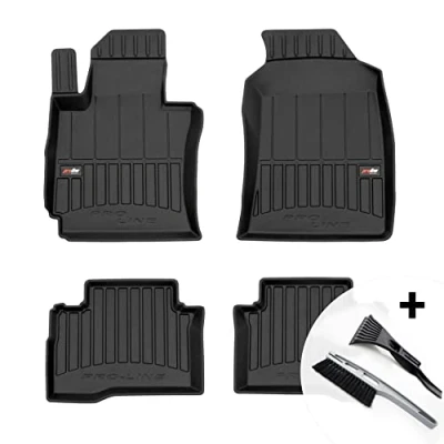 Abbildung von moto MOLTICO 3D Gummimatten Auto Fußmatten Gummi Automatten 4 teilig Set passend für SsangYong Tivoli ab 2015