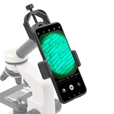 Abbildung von Starboosa Smartphone Mikroskop Adapterhalterung, universelle Handy Zielfernrohrhalterung, funktioniert mit Teleskop Spektiv, Mikroskop, Monokular Fernglas, passend für iPhone, Samsung, HTC, LG und