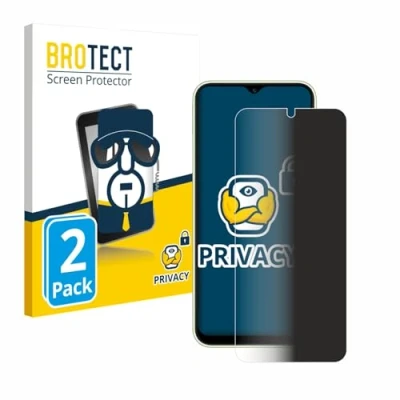 Abbildung von BROTECT (2 Stück Anti Spy Blickschutzfolie für Samsung Galaxy A14 5G Privacy Screen Protector [Displayschutz Folie, Sichtschutz, Blaulichtfilter]