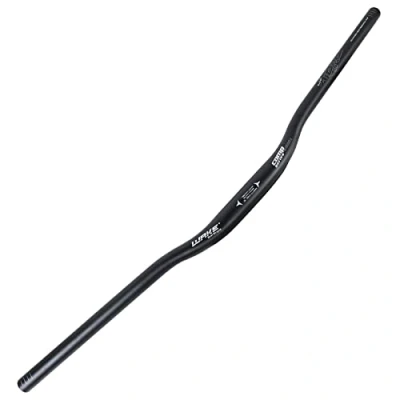 Abbildung von WAKE Fahrradlenker MTB lenker Aluminiumlegierung Mountainbike Riser Bar fahrrad für Rennrad 31.8MM * 720MM / 780MM (Schwarz)