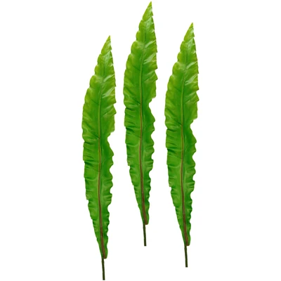 Abbildung von I.GE.A. Kunstpflanze &quot;Nestfarnblatt&quot;, Monstera, Kunstzweig, 3er Set