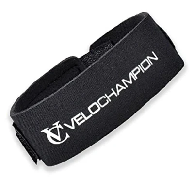 Abbildung von VeloChampion Triathlon Timing Chip Strap Bandhalter Unisex, Verstellbares, Wasserabweisendes Knöchelband zum Laufen, Radfahren, Schwimmen