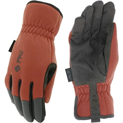 Abbildung von Mechanix Wear Ethel® Garden Utility Handschuhe (Medium, Crimson)