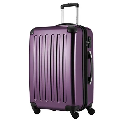 Abbildung von HAUPTSTADTKOFFER Alex Mittelgroßer Hartschalenkoffer, 4 Rollen, Koffer, Trolley, Rollkoffer, Reisekoffer, Volumenerweiterung, 65 cm, 74 Liter, Aubergine