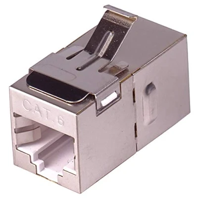 Abbildung von PremiumCord Kupplung RJ45 Cat6 8/STP, geeignet für Patchpanel Anstelle von Keystone, srjp 05