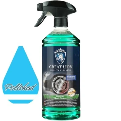 Abbildung von Great Lion Felgenreiniger 1L PH neutral Säurefrei inkl. Polished Duftbaum