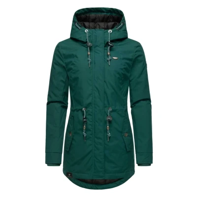 Abbildung von Ragwear Monadis Wintermantel, Damen, Größe: XS, Forest green