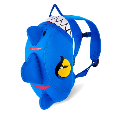 Abbildung von Crazy Safety Drachen Rucksack Perfekt für Kita &amp; Ausflüge Leicht, leicht zu reinigen, Mädchen Jungen Blau