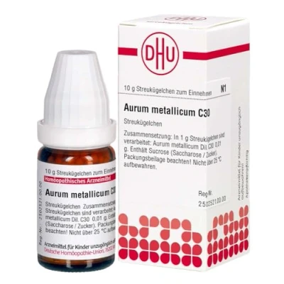 Abbildung von Aurum Metallicum C 30 Globuli 10 g
